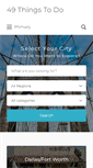 Mobile Screenshot of 49thingstodo.com